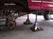 Jackstands wouldnt quite reach